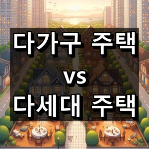 다가구 다세대 차이 대표 이미지