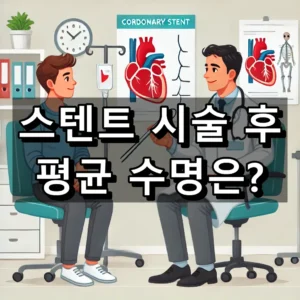 스텐트 시술 후 평균 수명