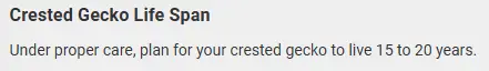 크레스티드 게코 수명 해외 문헌