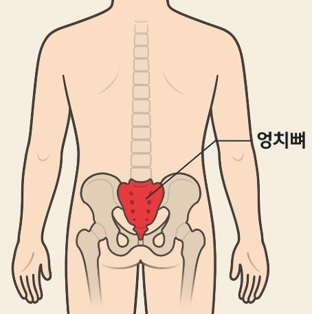 엉치 위치