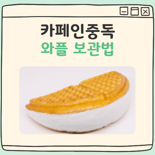 카페인중독 와플 보관법 대표 이미지